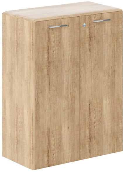 Шкаф средний с замком в дверях и обвязкой DMC 85.1(Z) Дуб Каньон 892х470х1185 в Челябинске 