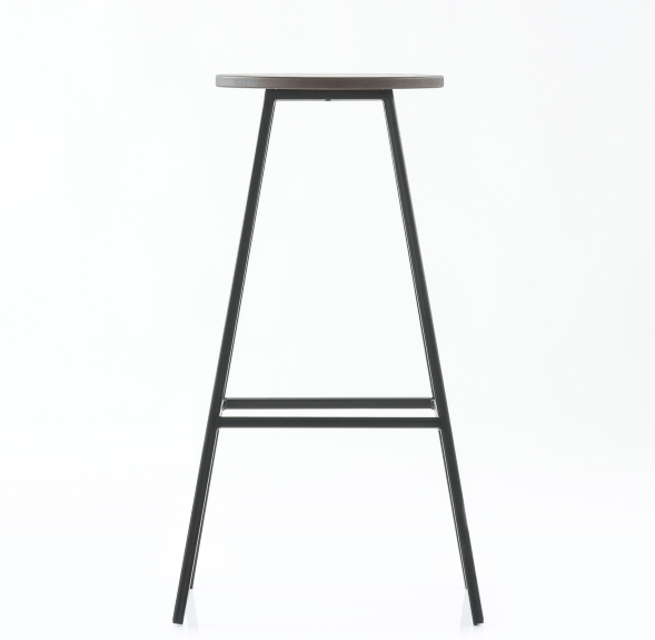 Кресло барное Barneo N-314 шпон