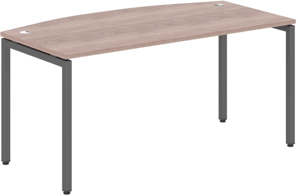 Стол руководителя XSET 169 Дуб Сонома/Антрацит 1600х867х750 XTEN-S
