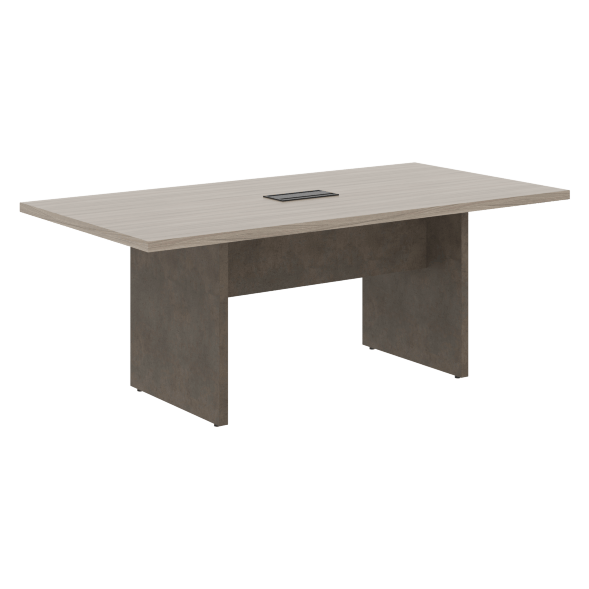 Стол для заседаний СФ-531101 Дрифтвуд/Бетон чикаго темно-серый 2000х1020х760 WOOD&amp;amp;STONE