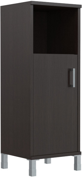 Шкаф-колонка средняя с глухой малой дверью B 421.2(L) Венге Магия 475х450х1286
