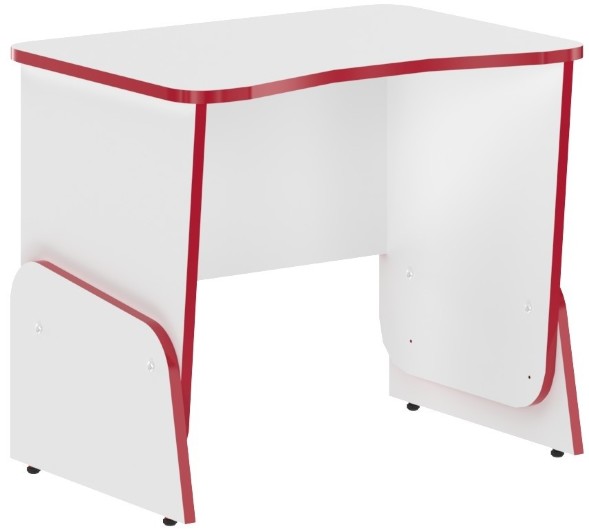 Стол STG 7050 Белый/Красный 700х500х595/695