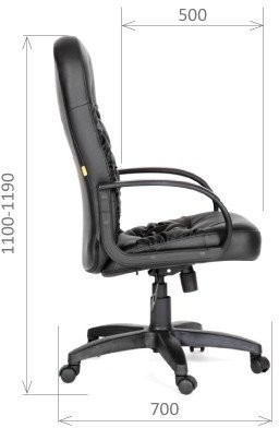 Кресло руководителя CHAIRMAN 416 / CH 416 эко матовый акция