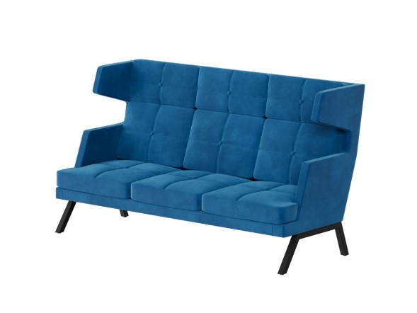 Aldo Диван трёхместный высокий с декором из пуговиц ALDB-03 2010*960*1180