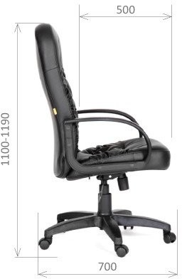 Кресло руководителя CHAIRMAN 416 / CH 416 эко матовый