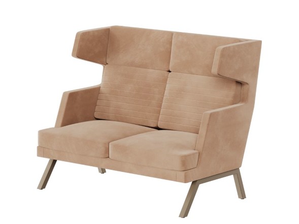 Aldo Диван двухместный высокий ALD-02 1430*960*1180