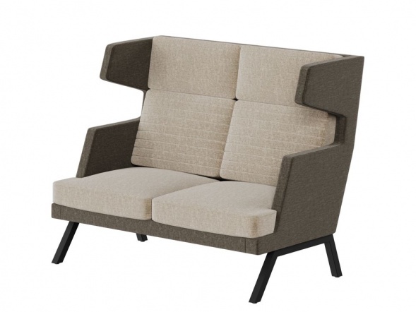 Алдо Диван двухместный высокий ALD-02 1430*960*1180