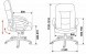 Кресло руководителя Бюрократ T-9908AXSN-AB