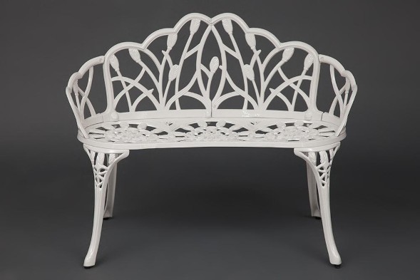 Скамья Secret De Maison Strauss (Штраус) белая