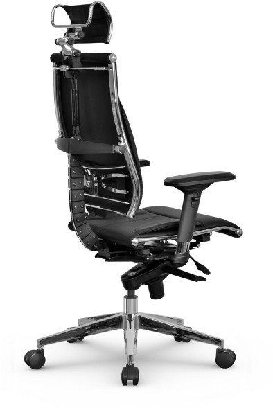 Кресло METTA Y 4D Free черный экокожа