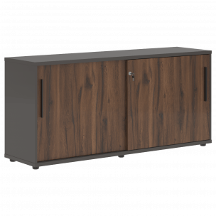 Шкаф низкий с дверьми купе ELC 1643 1606х430х750 EDIS