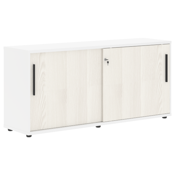 Шкаф низкий с дверьми купе ELC 1643 1606х430х750 EDIS