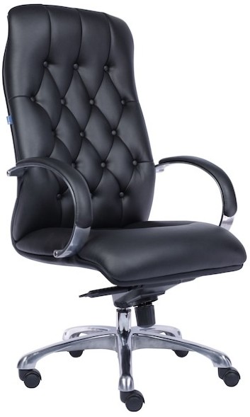 Кресло Everprof Monaco Экокожа Черный