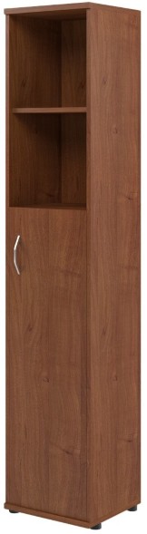 Шкаф колонка с глухой средней дверью СУ-1.6(R) Орех Французcкий 406*365*1975 в Челябинске 