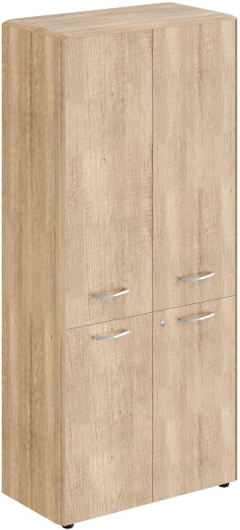 Шкаф с замками в средних и малых дверях и обвязкой DHC 85.3(Z) Дуб Каньон 892х470х1950 в Челябинске 