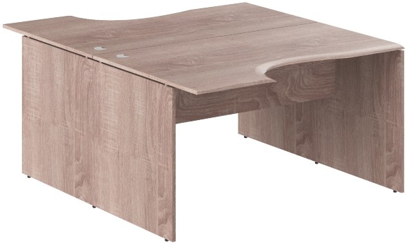 Стол 2-х местный эргономичный W2CET 149.3 Дуб Сонома 1400х1806х750 WAVE