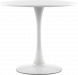 Стол Tulip style белый, d-90 см