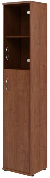 Шкаф колонка комбинированная СУ-1.7(R) Орех Французcкий 406*365*1975 в Челябинске 