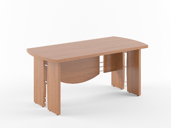 Стол руководителя В 101 Орех Гарда 2000*900*750