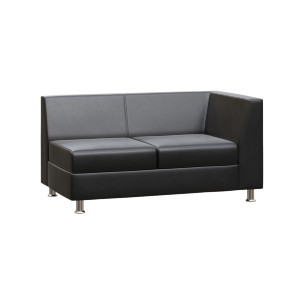 Prime Секция с подлокотником двухместная левая PR.SP-2 (L) 1300*770*720