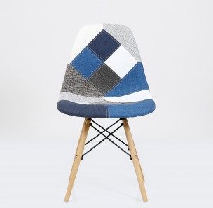 Стул Style Patchwork синий мультиколор