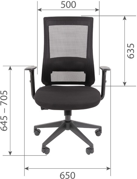 Кресло оператора  CHAIRMAN 500LT TW БП  в Челябинске 