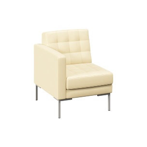 Forest Секция с подлокотником одноместная FR-SP-01 (R) 690*800*840